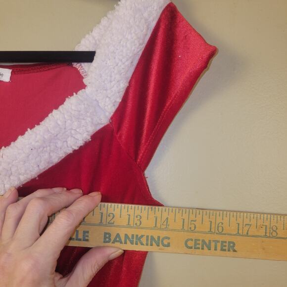 Mrs. Claus Santa Dress Christmas Dress Holiday Party Small Born Famous - Picture 3 of 8